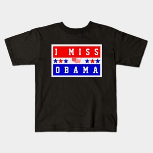 Barron Obama Shirt, I Miss Obama Kids T-Shirt